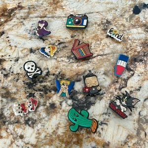 pack of 12 croc jibbitz and charms